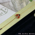 Van Cleef & Arpels Lucky Spring pendant open wings ladybug Rose Gold VCARP7R100 - Default Title - View 1