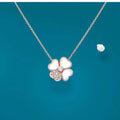 Van Cleef Arpels VCARO8FO00 Necklace Sweet Alhambra Pendant Rose Gold V80991 - Default Title - View 1