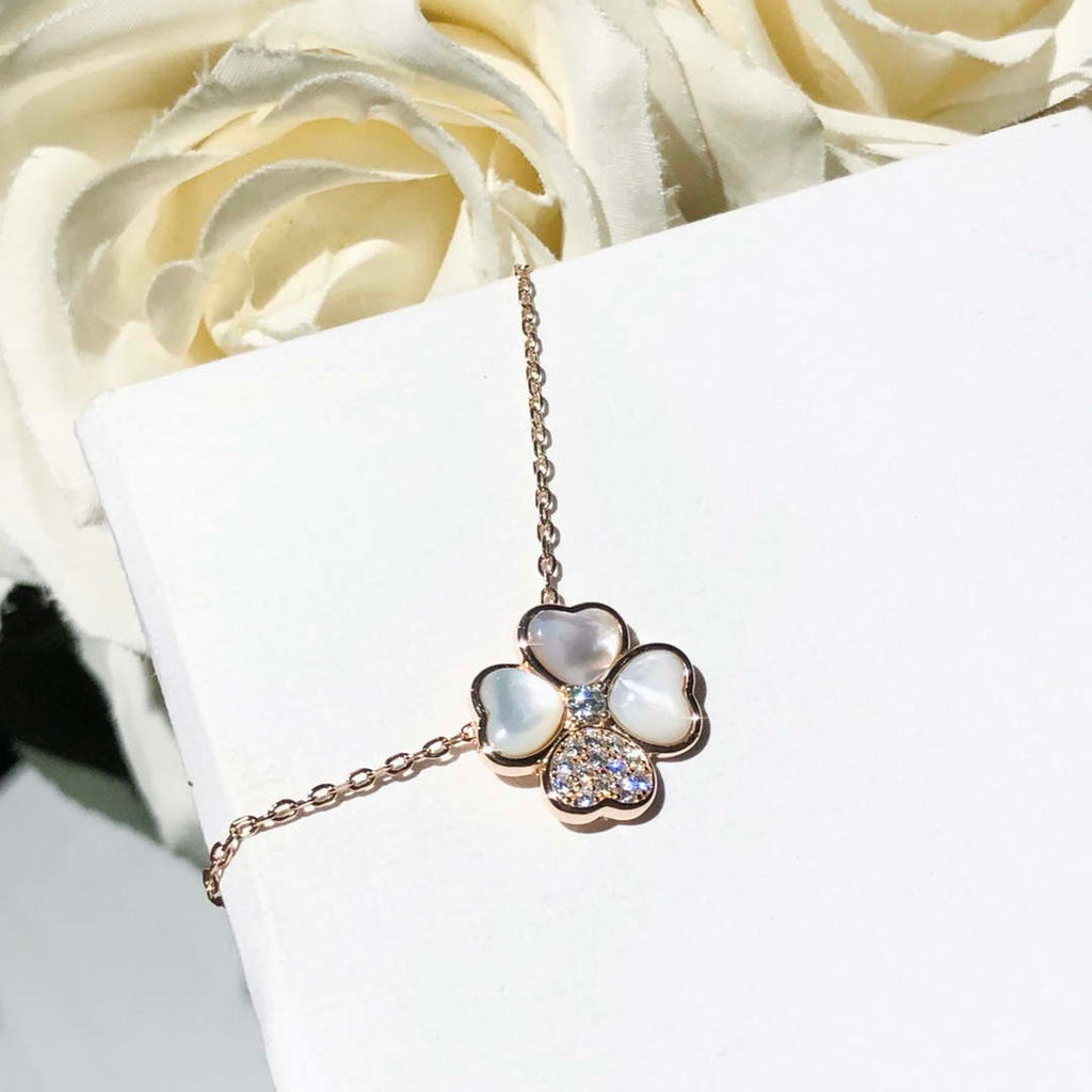 Van Cleef Arpels VCARO8FO00 Necklace Sweet Alhambra Pendant Rose Gold V80991