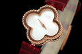 Van Cleef & Arpels VCARO8SF00 Sweet Alhambra watch 18K rose gold Mother-of-pearl VCA90001