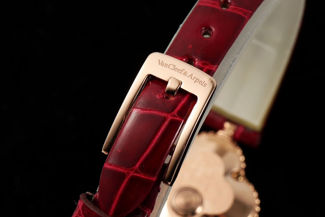 Van Cleef & Arpels VCARO8SF00 Sweet Alhambra watch 18K rose gold Mother-of-pearl VCA90001