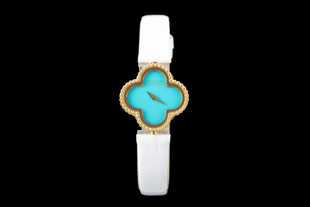 Van Cleef & Arpels VCARO8SF00 Sweet Alhambra watch 18K rose gold Mother-of-pearl VCA90004