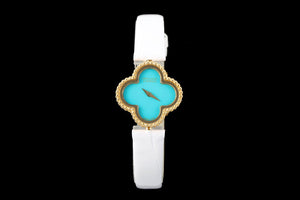 Van Cleef & Arpels VCARO8SF00 Sweet Alhambra watch 18K rose gold Mother-of-pearl VCA90004 - Default Title - View 1