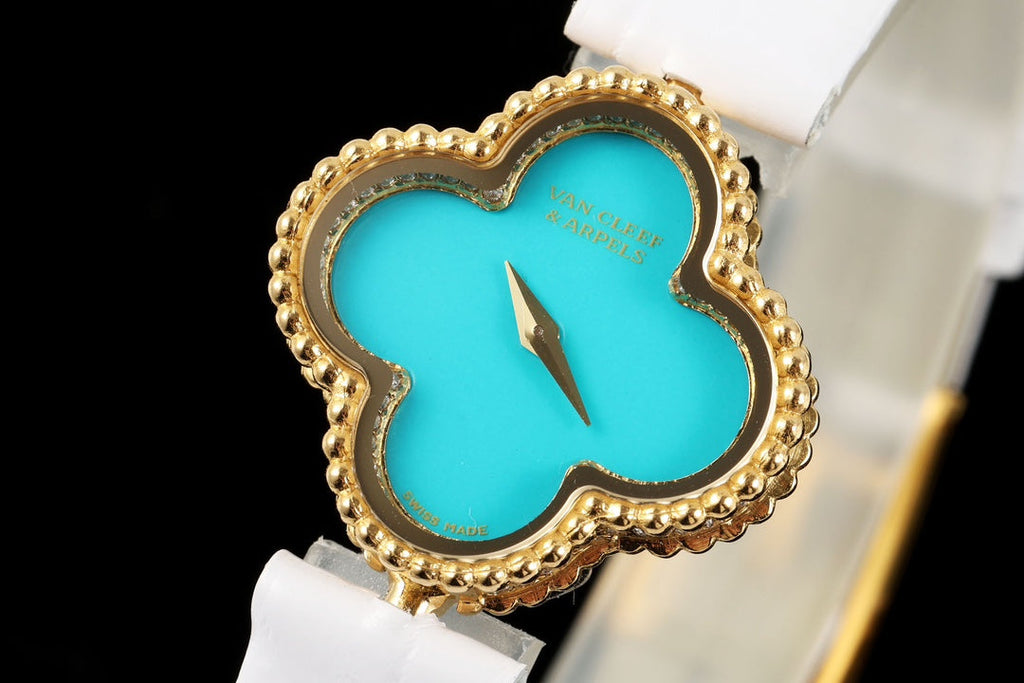 Van Cleef & Arpels VCARO8SF00 Sweet Alhambra watch 18K rose gold Mother-of-pearl VCA90004
