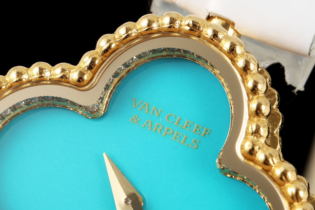Van Cleef & Arpels VCARO8SF00 Sweet Alhambra watch 18K rose gold Mother-of-pearl VCA90004