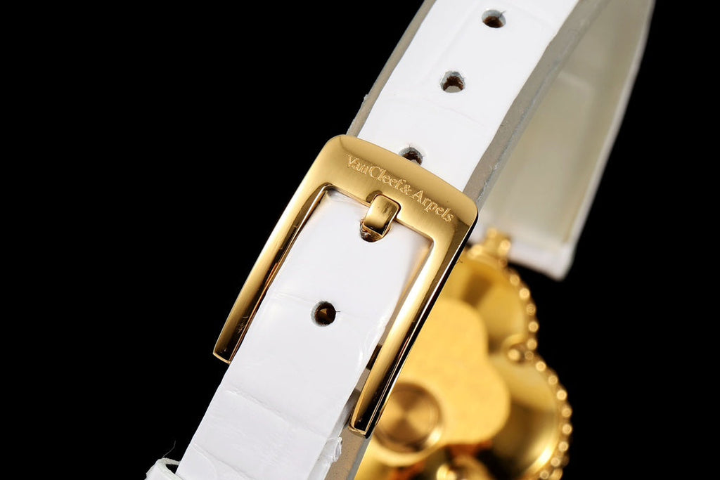 Van Cleef & Arpels VCARO8SF00 Sweet Alhambra watch 18K rose gold Mother-of-pearl VCA90005