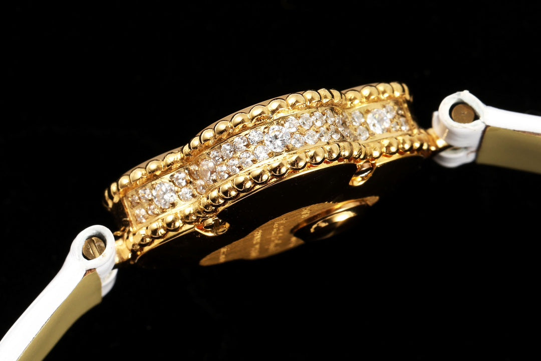Van Cleef & Arpels VCARO8SF00 Sweet Alhambra watch 18K rose gold Mother-of-pearl VCA90005