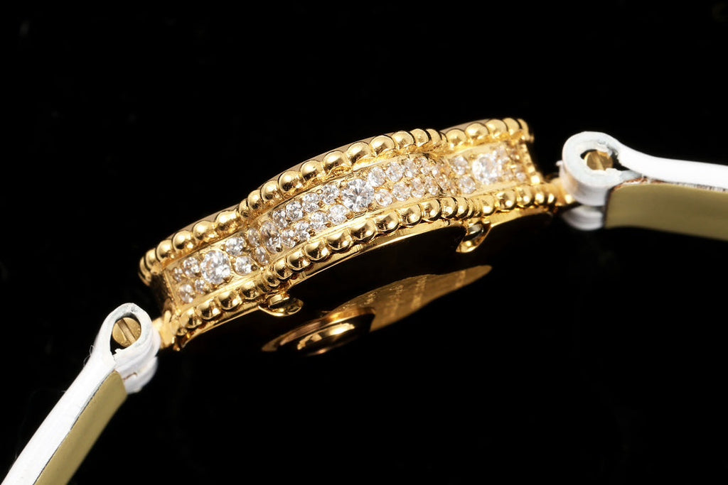 Van Cleef & Arpels VCARO8SF00 Sweet Alhambra watch 18K rose gold Mother-of-pearl VCA90005