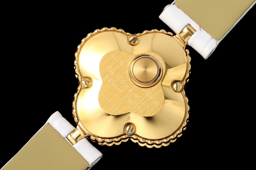Van Cleef & Arpels VCARO8SF00 Sweet Alhambra watch 18K rose gold Mother-of-pearl VCA90005