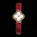Van Cleef & Arpels VCARO8SF00 Sweet Alhambra watch 18K rose gold Mother-of-pearl VCA9006 With diamond - Default Title - View 1