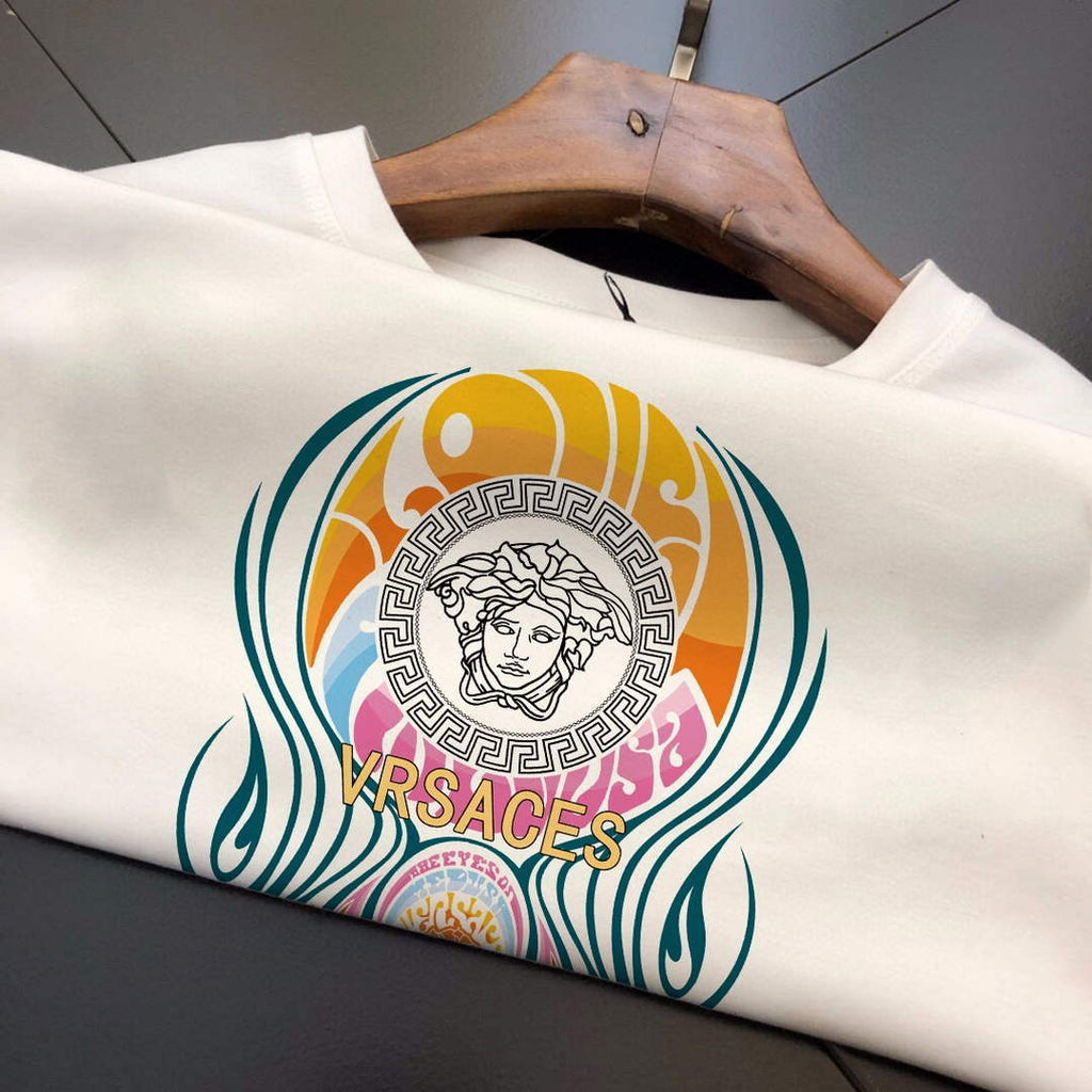 Versace 1006481 Men's Hoodie Medusa Logo Sweatshirt V77543