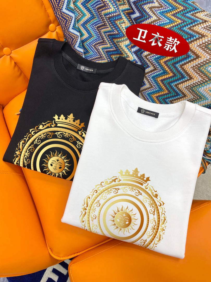 Versace 1006481 Men's Hoodie Medusa Logo Sweatshirt V77548