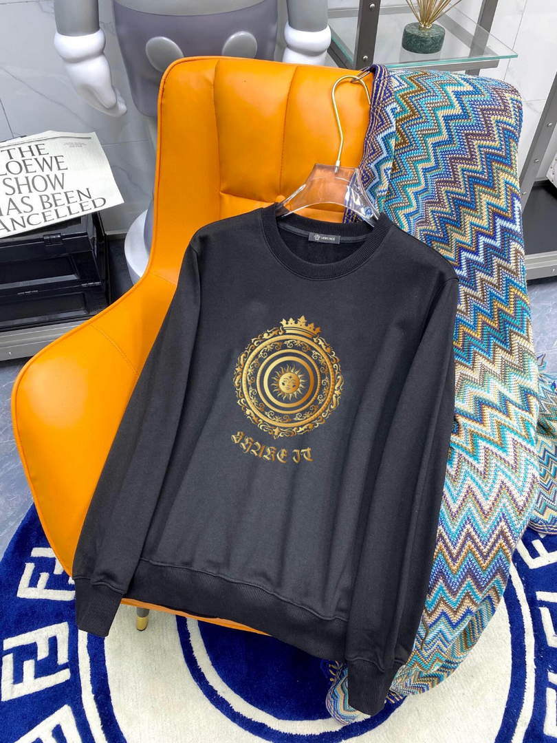 Versace 1006481 Men's Hoodie Medusa Logo Sweatshirt V77548