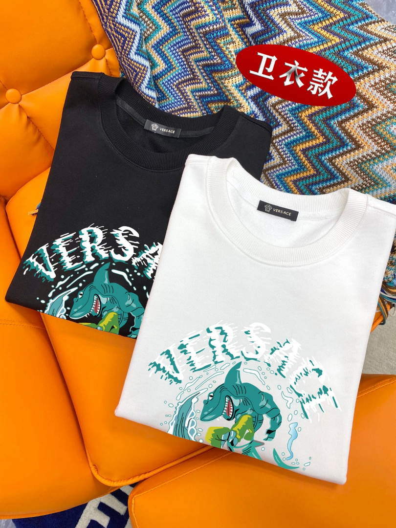 Versace 1006481 Men's Hoodie Medusa Logo Sweatshirt V77550
