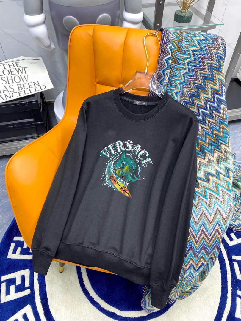 Versace 1006481 Men's Hoodie Medusa Logo Sweatshirt V77550
