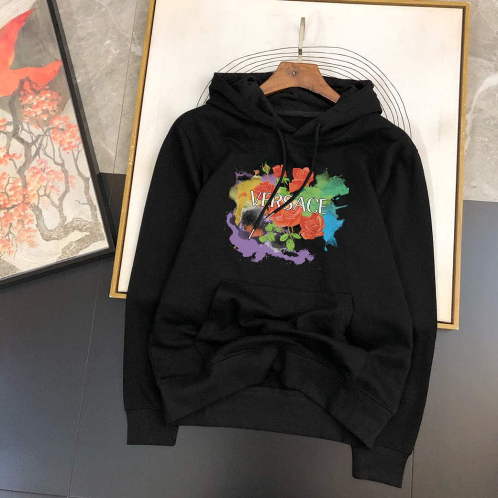 Versace 1006481 Men's Hoodie Medusa Logo Sweatshirt V77552