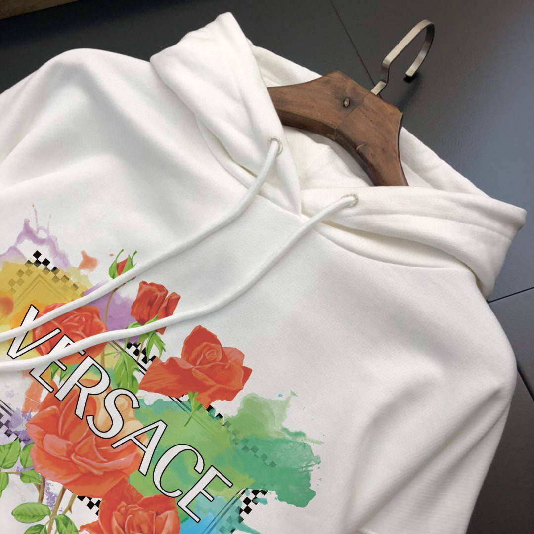 Versace 1006481 Men's Hoodie Medusa Logo Sweatshirt V77553