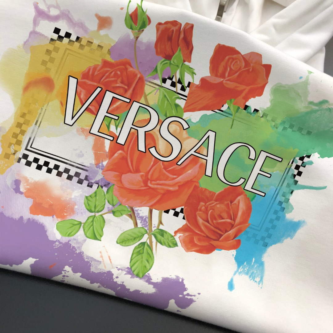 Versace 1006481 Men's Hoodie Medusa Logo Sweatshirt V77553