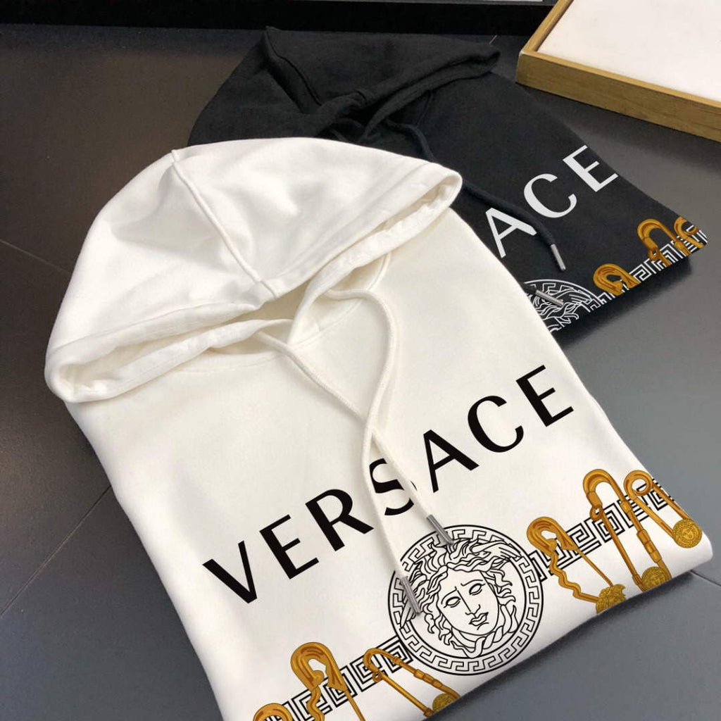 Versace 1006481 Men's Hoodie Medusa Logo Sweatshirt V77554