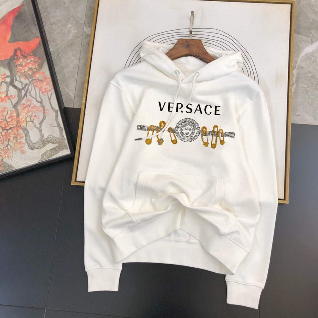 Versace 1006481 Men's Hoodie Medusa Logo Sweatshirt V77555