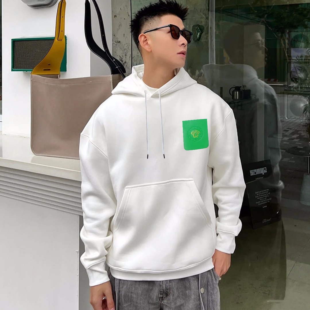 Versace 1006481 Men's Hoodie Medusa Logo Sweatshirt V77559