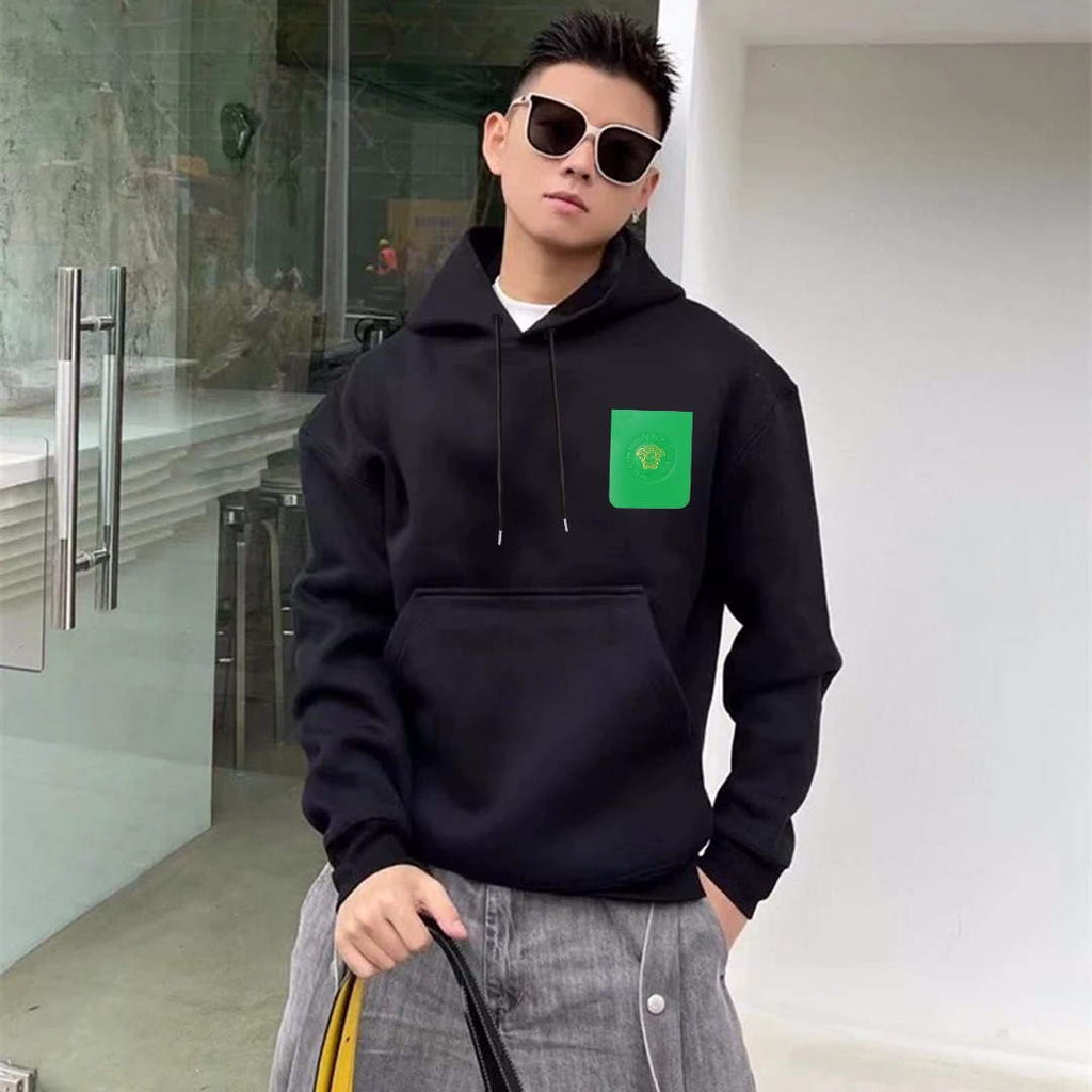 Versace 1006481 Men's Hoodie Medusa Logo Sweatshirt V77558