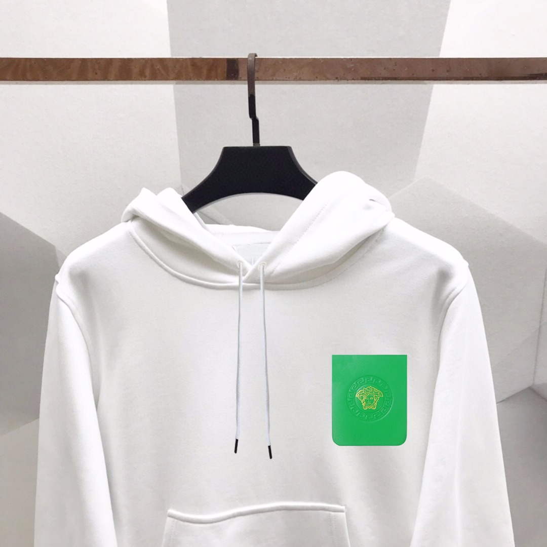 Versace 1006481 Men's Hoodie Medusa Logo Sweatshirt V77559