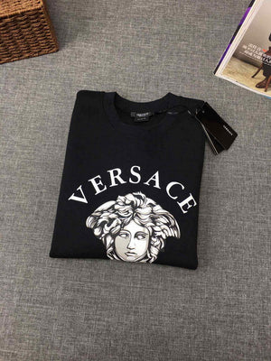 Versace 1006481 Men's Hoodie Medusa Logo Sweatshirt V77560 - M - View 2