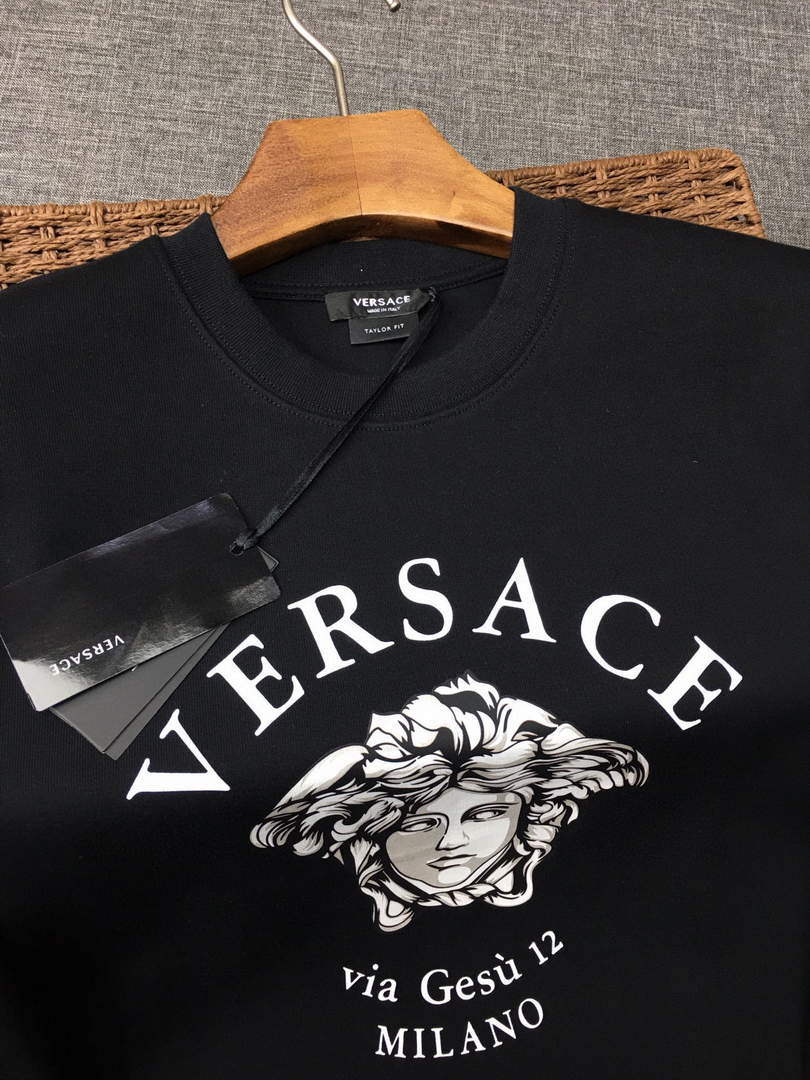 Versace 1006481 Men's Hoodie Medusa Logo Sweatshirt V77560
