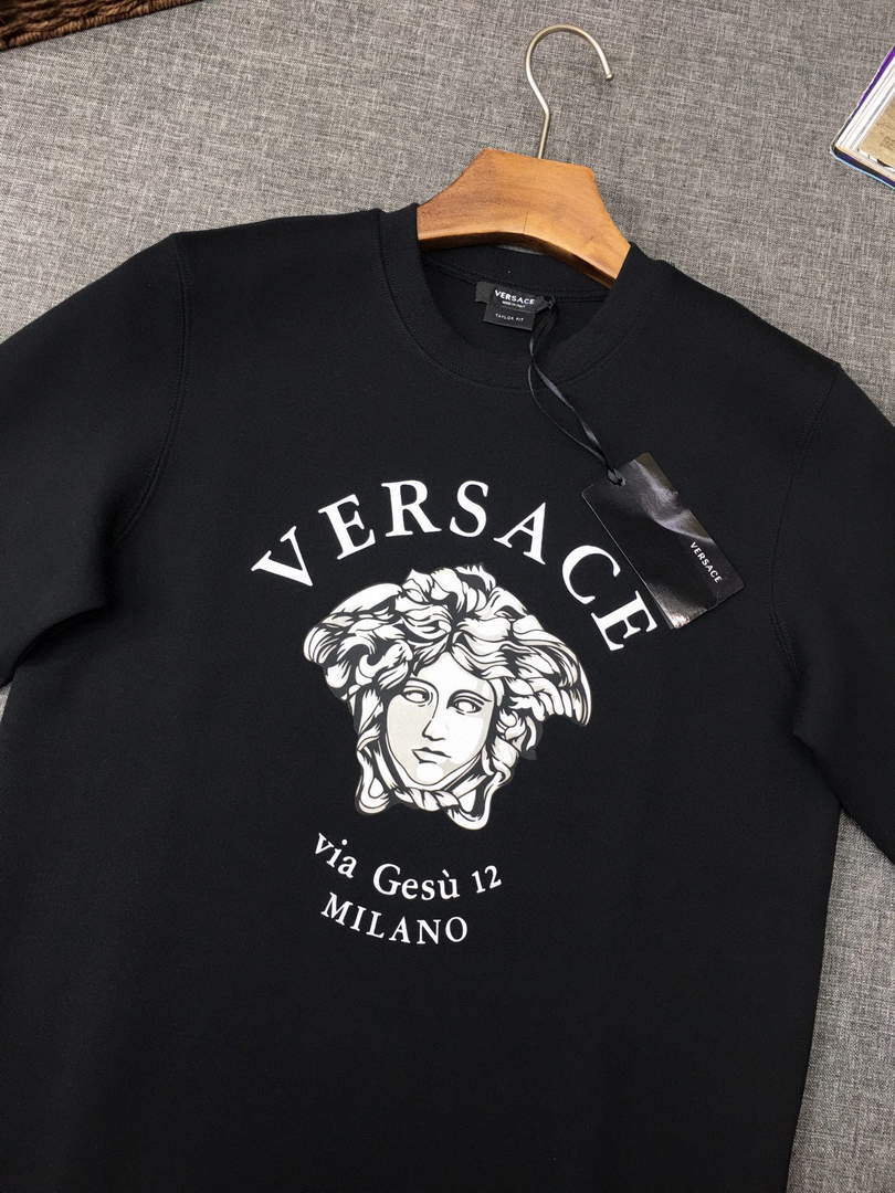 Versace 1006481 Men's Hoodie Medusa Logo Sweatshirt V77560