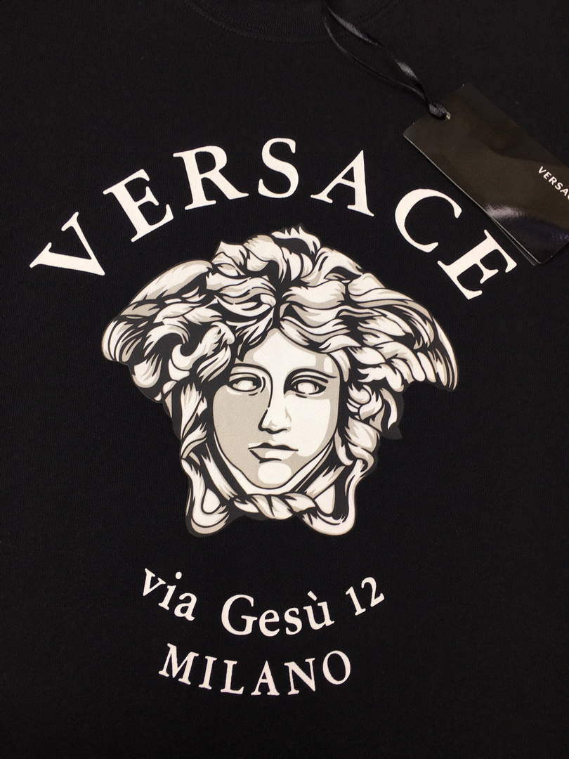 Versace 1006481 Men's Hoodie Medusa Logo Sweatshirt V77560