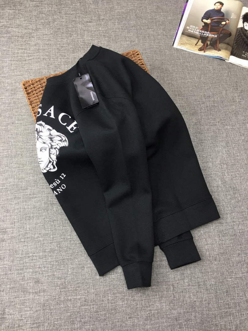 Versace 1006481 Men's Hoodie Medusa Logo Sweatshirt V77560