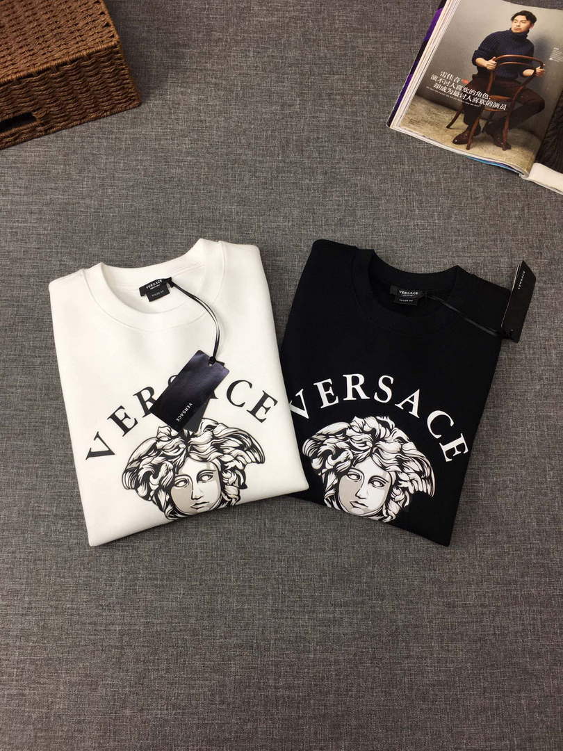 Versace 1006481 Men's Hoodie Medusa Logo Sweatshirt V77560
