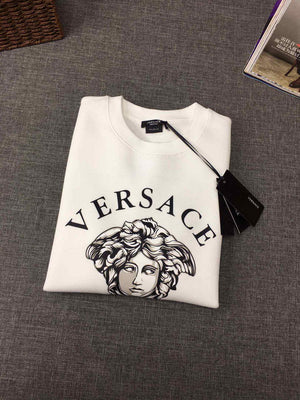 Versace 1006481 Men's Hoodie Medusa Logo Sweatshirt V77561 - M - View 2
