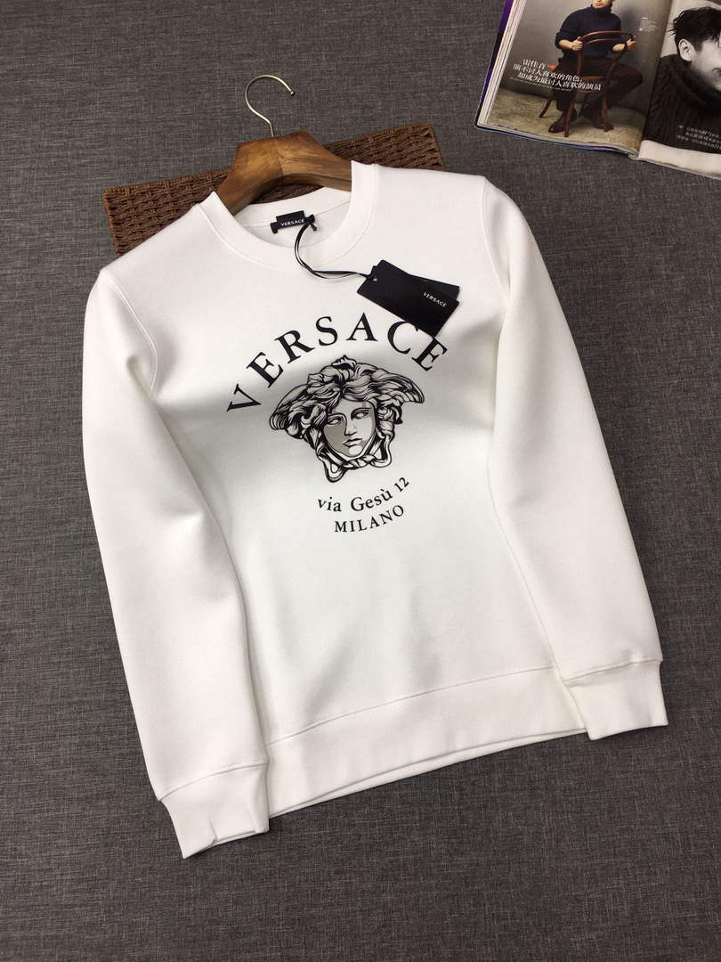 Versace 1006481 Men's Hoodie Medusa Logo Sweatshirt V77561