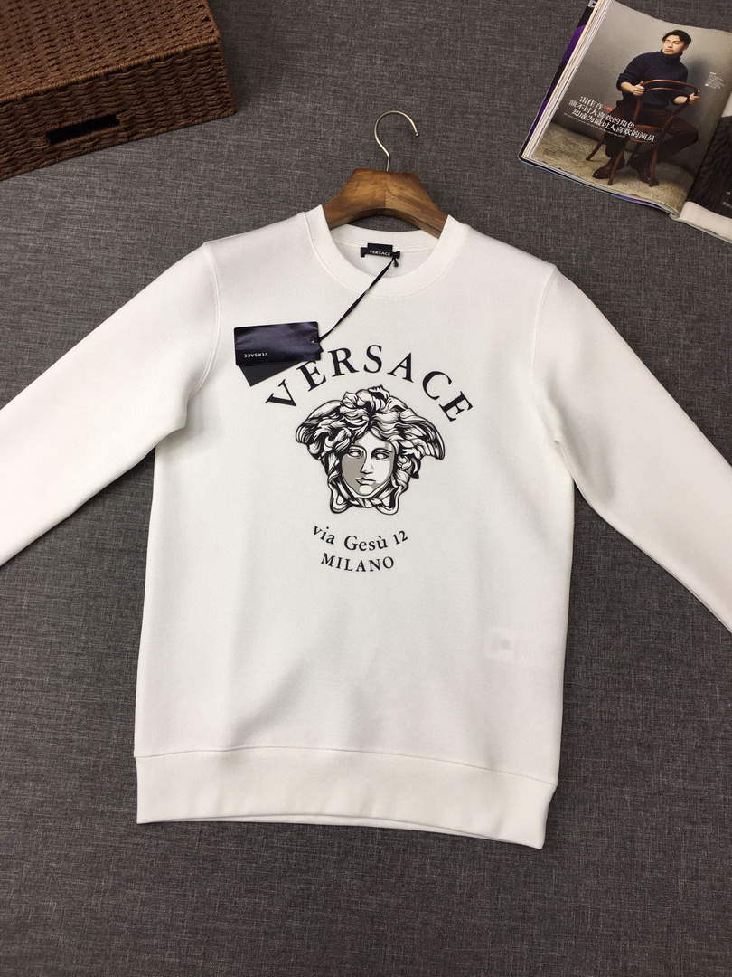 Versace 1006481 Men's Hoodie Medusa Logo Sweatshirt V77561
