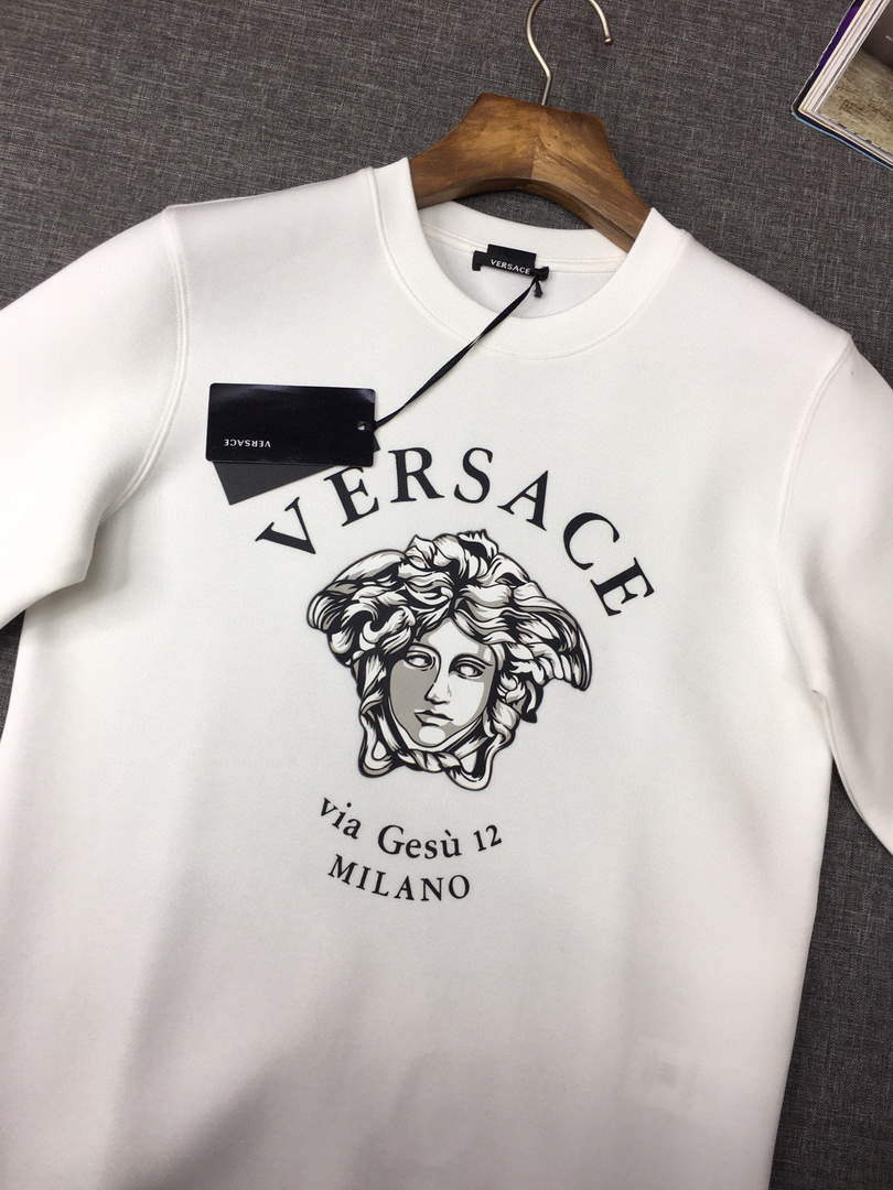 Versace 1006481 Men's Hoodie Medusa Logo Sweatshirt V77561