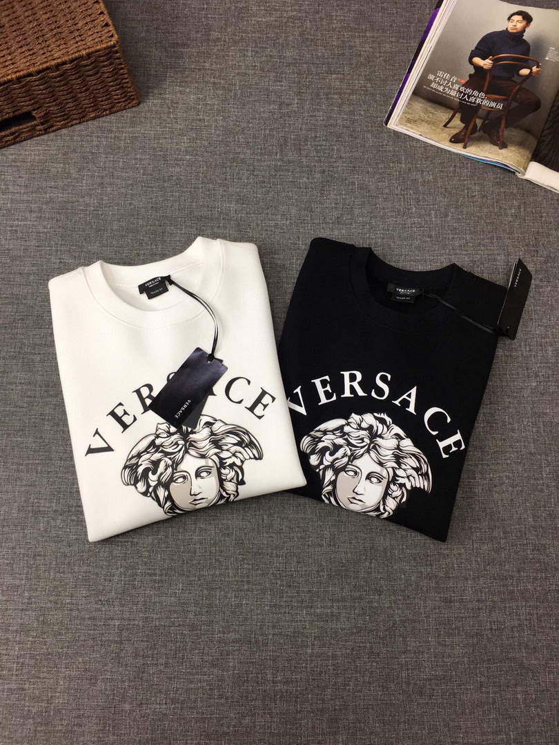 Versace 1006481 Men's Hoodie Medusa Logo Sweatshirt V77561