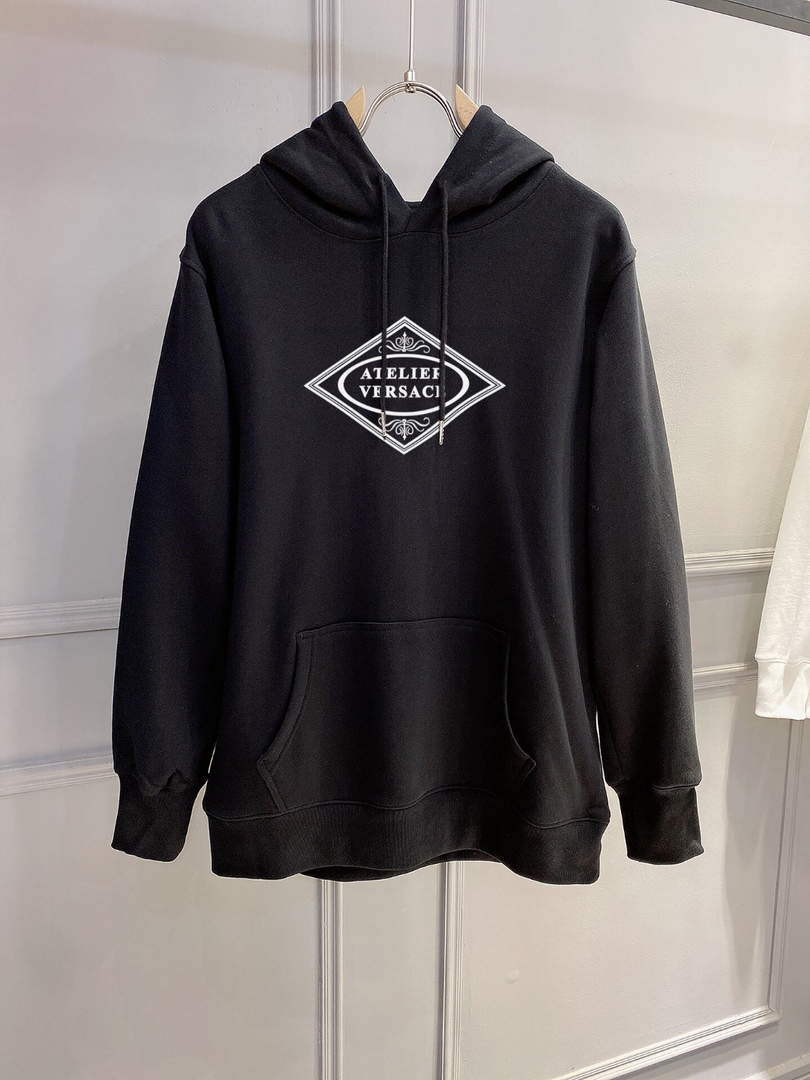 Versace 1006481 Men's Hoodie Medusa Logo Sweatshirt V77568