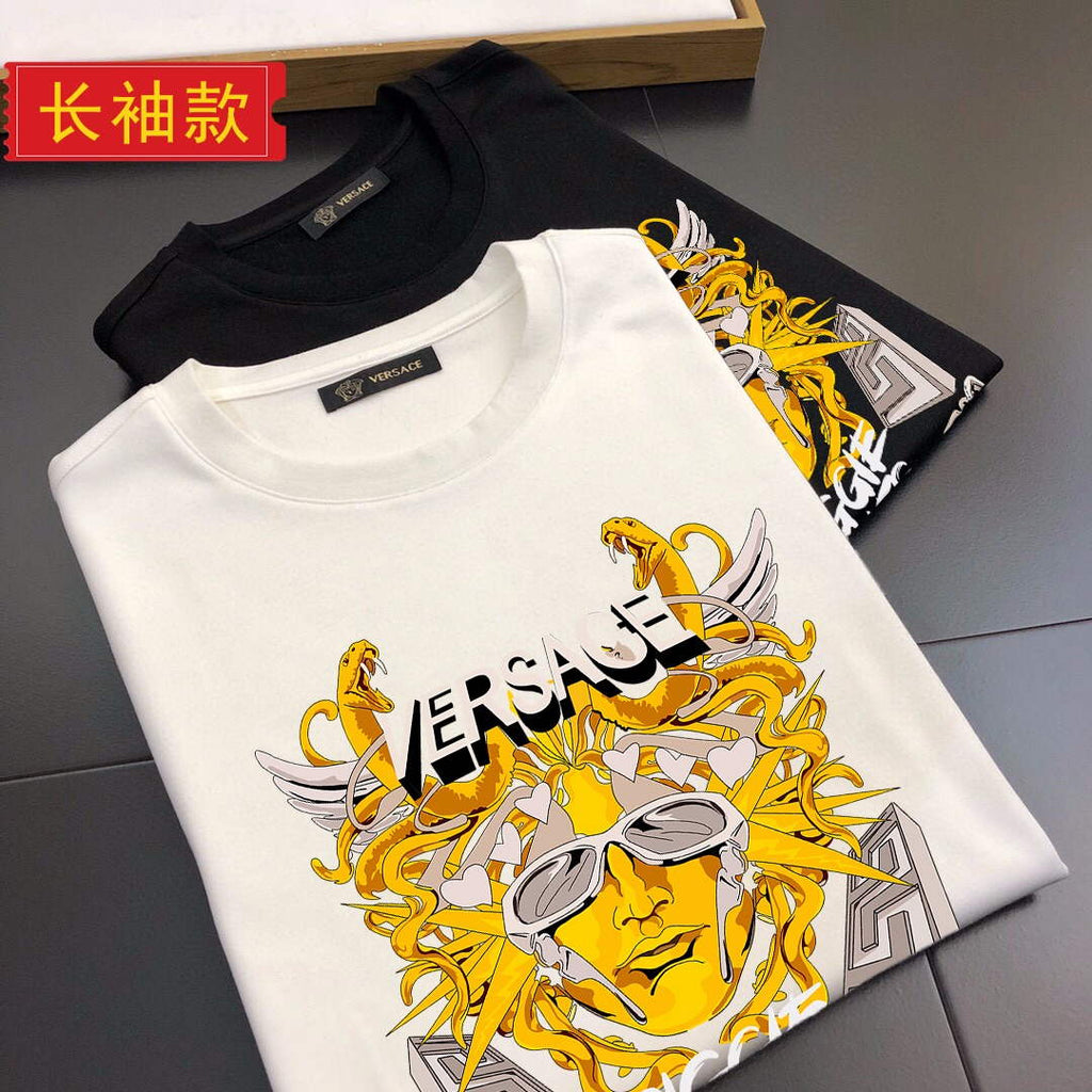Versace 1006481 Men's Medusa Biggie Logo Hoodie V77540