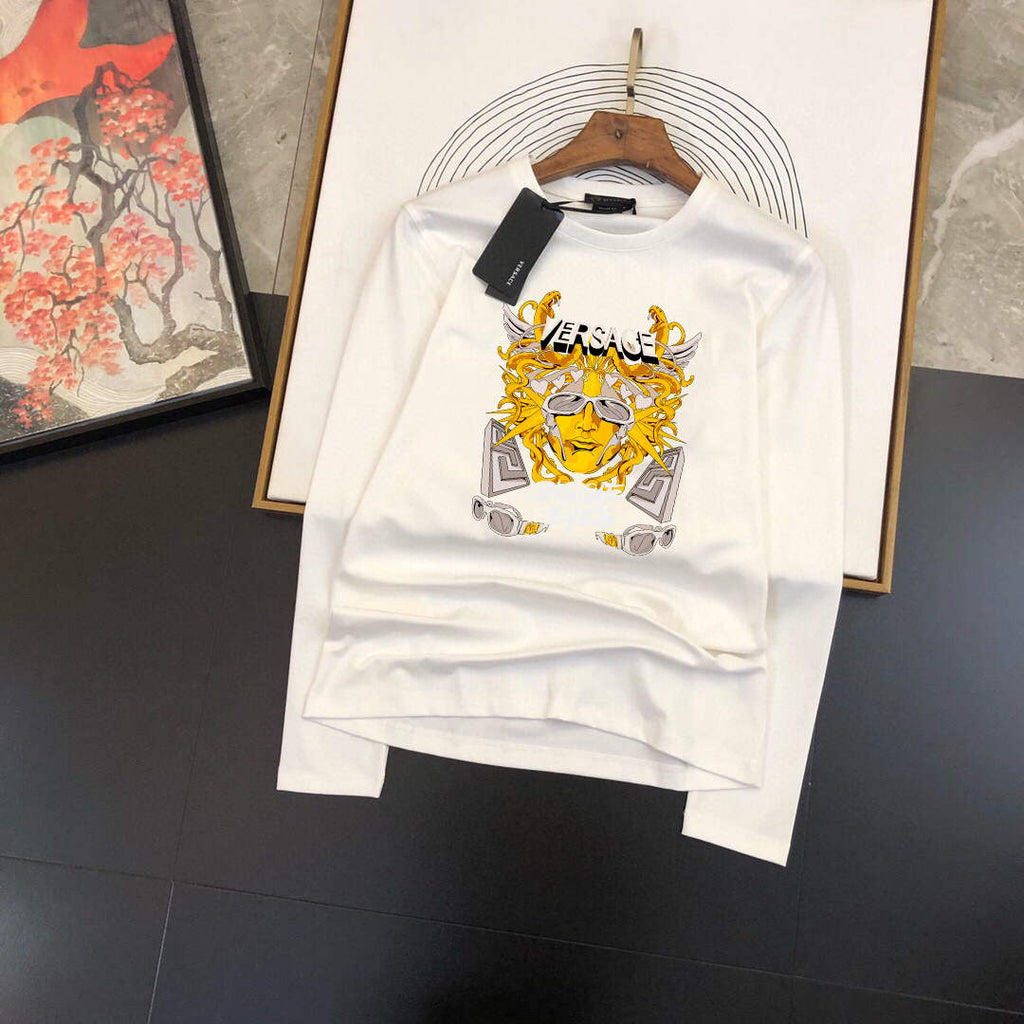 Versace 1006481 Men's Medusa Biggie Logo Hoodie V77541