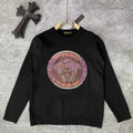 Versace 1007981 Men's Clothing Medusa Logo Sweater V77572 - M - View 1