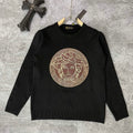 Versace 1007981 Men's Clothing Medusa Logo Sweater V77573 - M - View 1