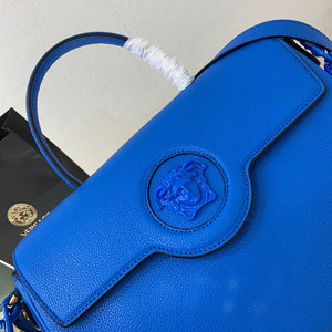 Versace DBFI038 La Medusa Large Handbag 1038 Blue - Default Title - View 5