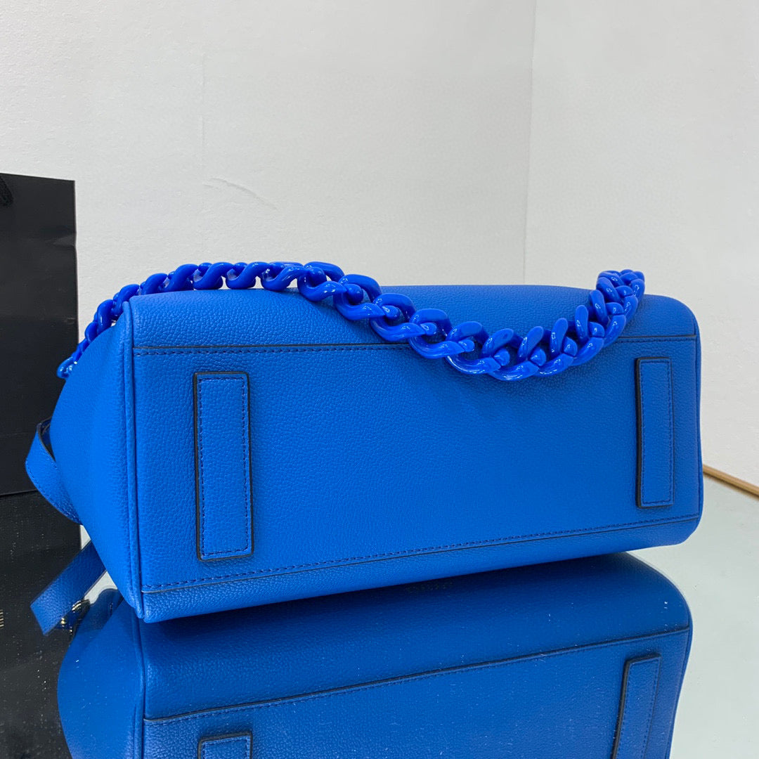 Versace DBFI038 La Medusa Large Handbag 1038 Blue