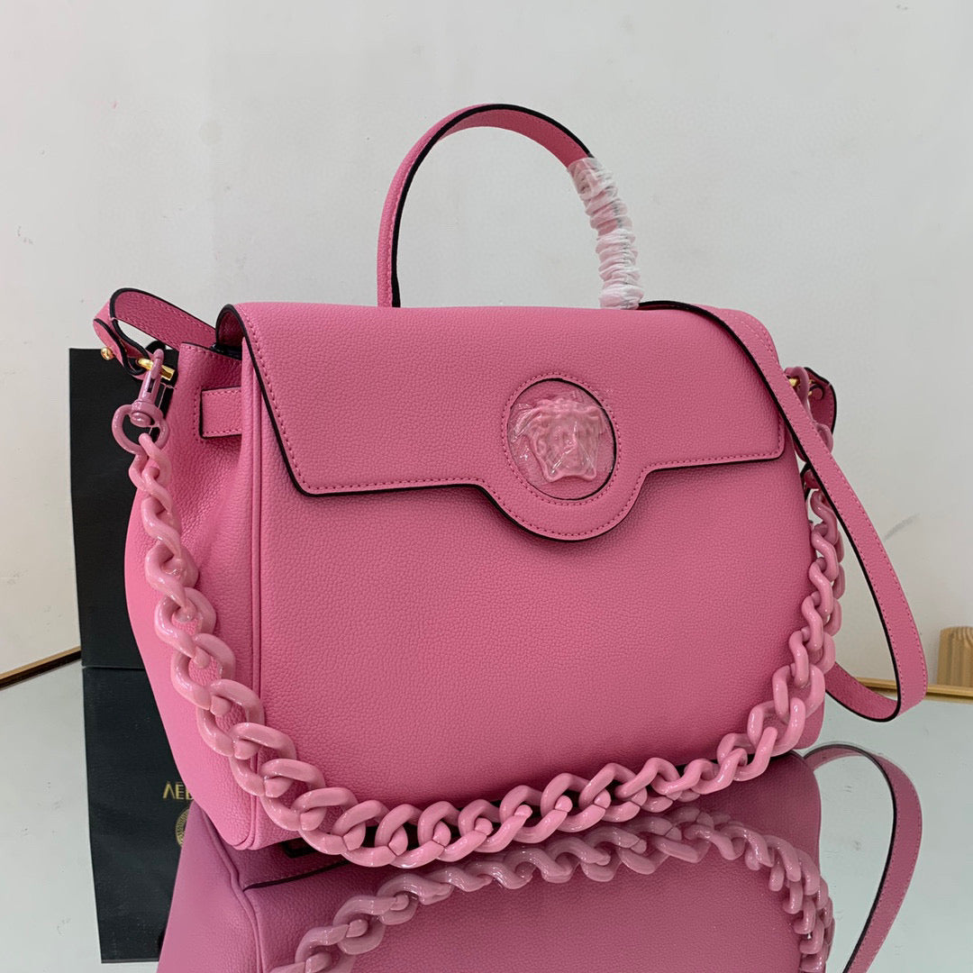 Versace DBFI038 La Medusa Large Handbag 1038 Pink