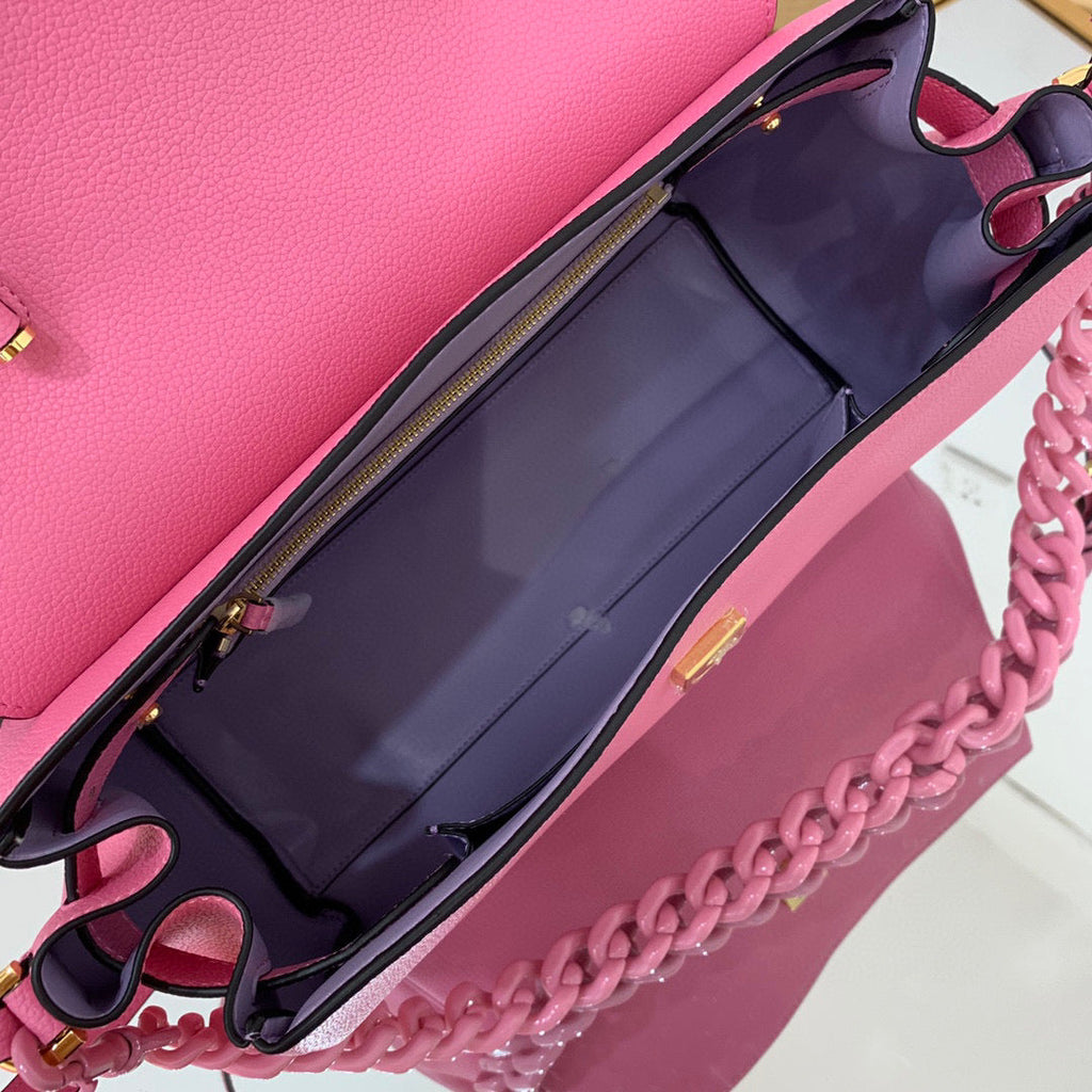 Versace DBFI038 La Medusa Large Handbag 1038 Pink