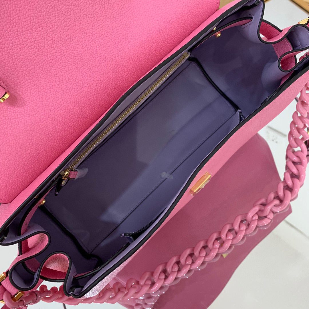 Versace DBFI038 La Medusa Large Handbag 1038 Pink