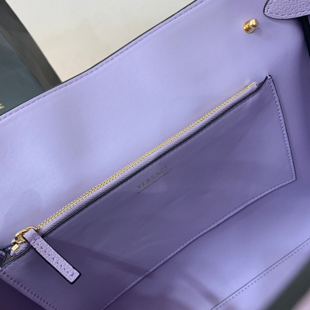 Versace DBFI038 La Medusa Large Handbag 1038 Purple