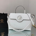Versace DBFI038 La Medusa Large Handbag 1038 White